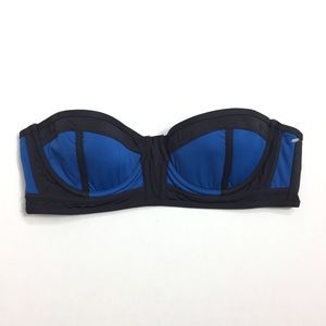 Tavik Bustier Underwire Colorblock Bikini Top